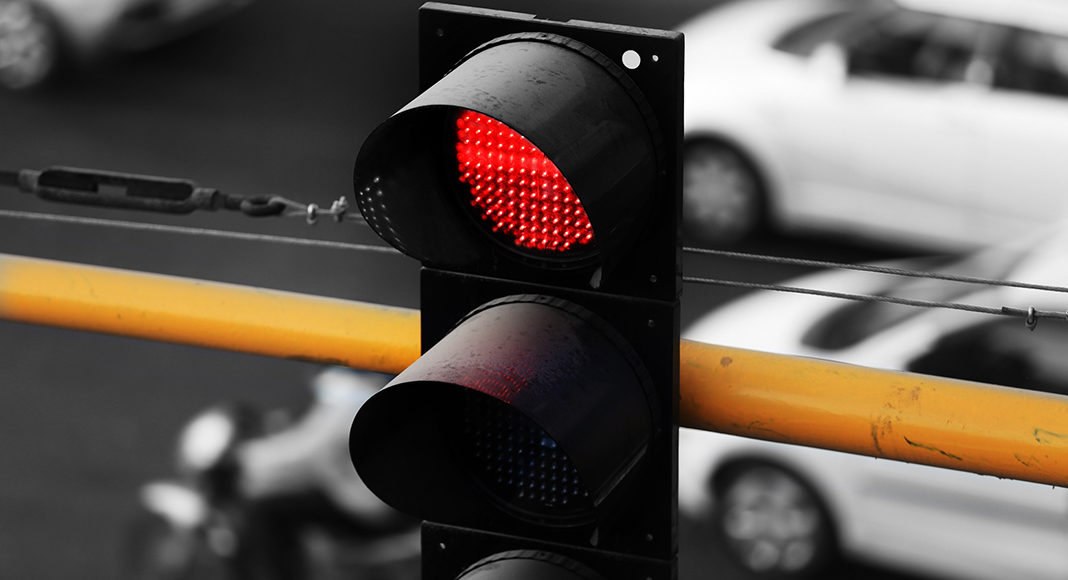 Intersection, Red Light